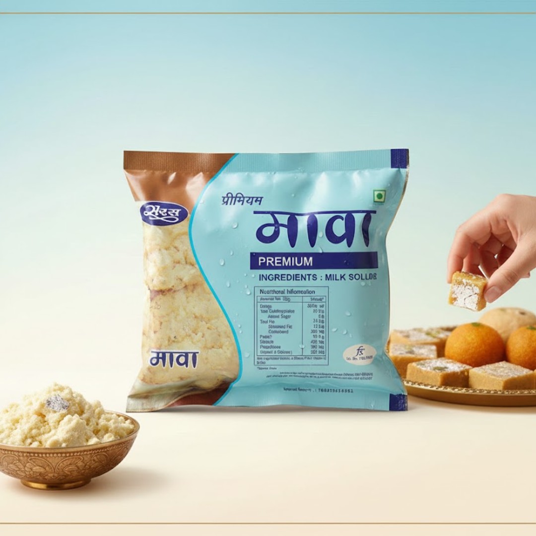 Saras Dairy Mawa Fika – 1 Kg Image 2