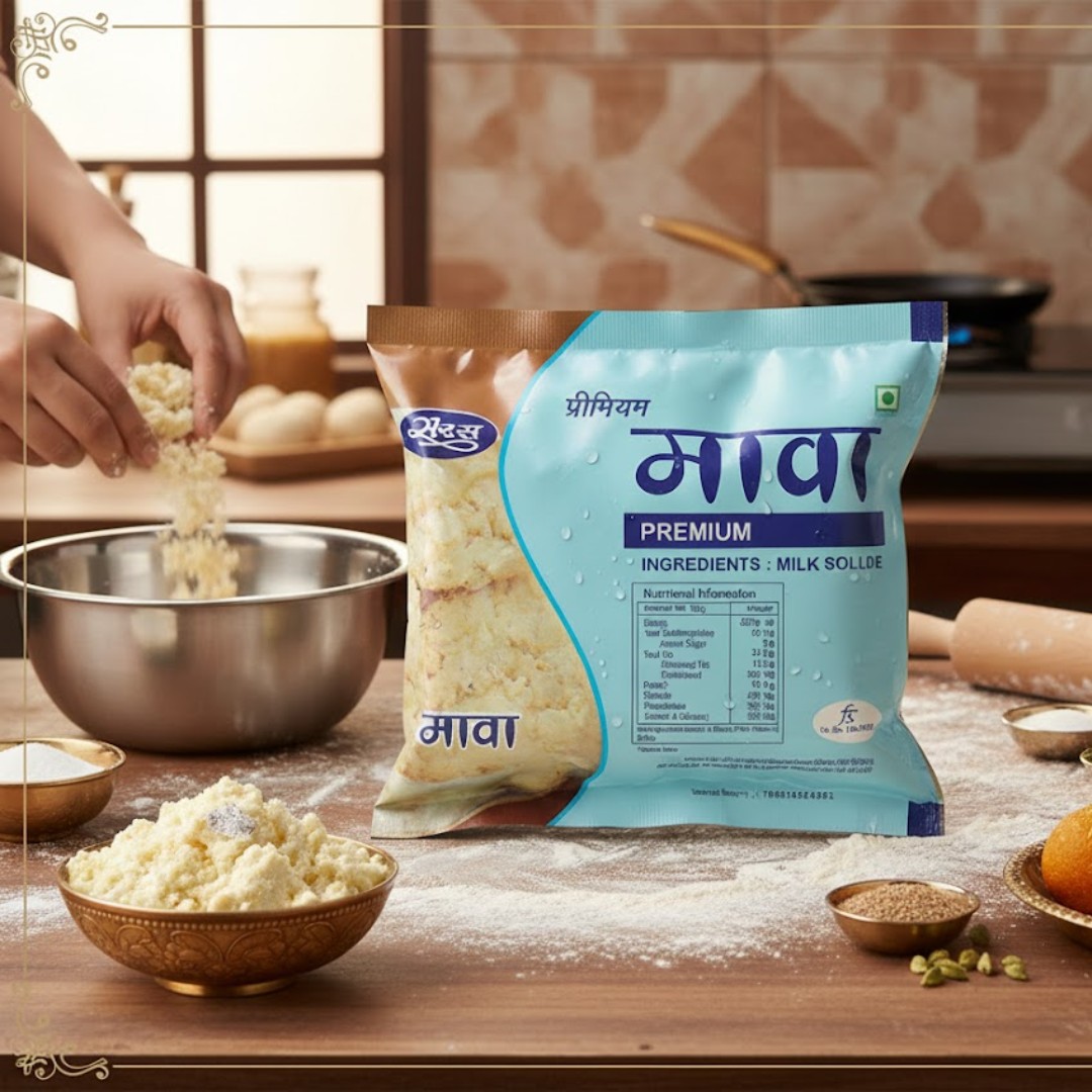 Saras Dairy Mawa Fika – 1 Kg Image 6